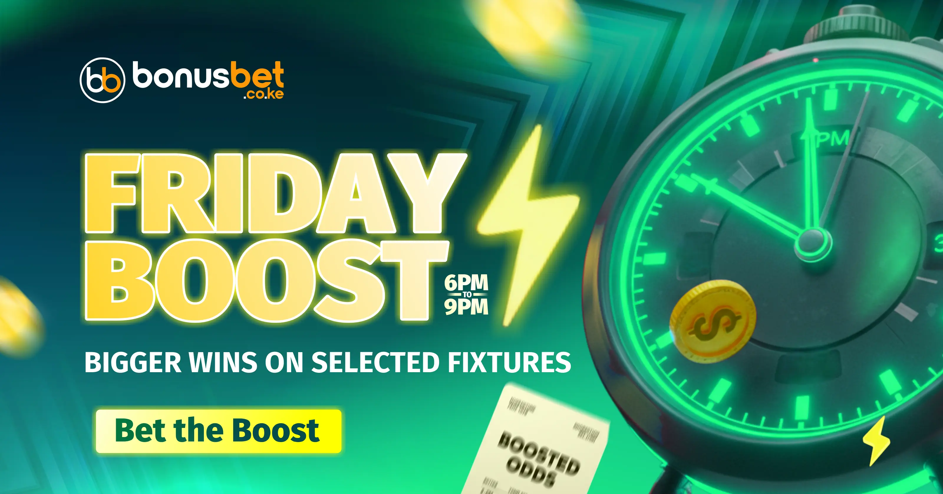 Friday Happy Hour - Odds Boost Bonanza